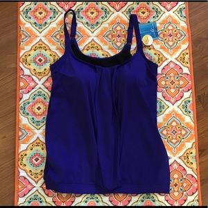 NWT Amoena Mia 12DDD blouson tankini.